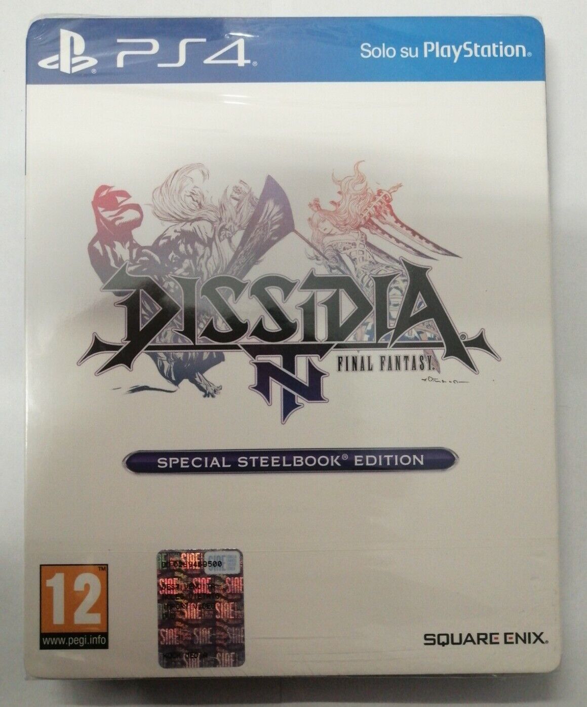 DISSIDIA FINAL FANTASY SPECIAL STEELBOOK EDITION PS4 PAL ITA NUOVO SIGILLATO