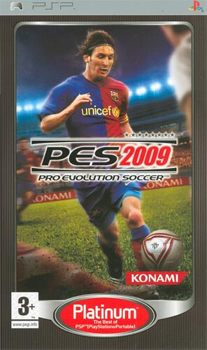 PSP Pro Evolution Soccer 2009 PLT UFFICIALE ITALIA