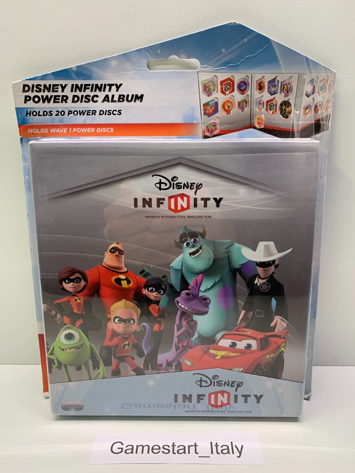 DISNEY INFINITY POWER DISC ALBUM NUOVO SIGILLATO NEW SEALED