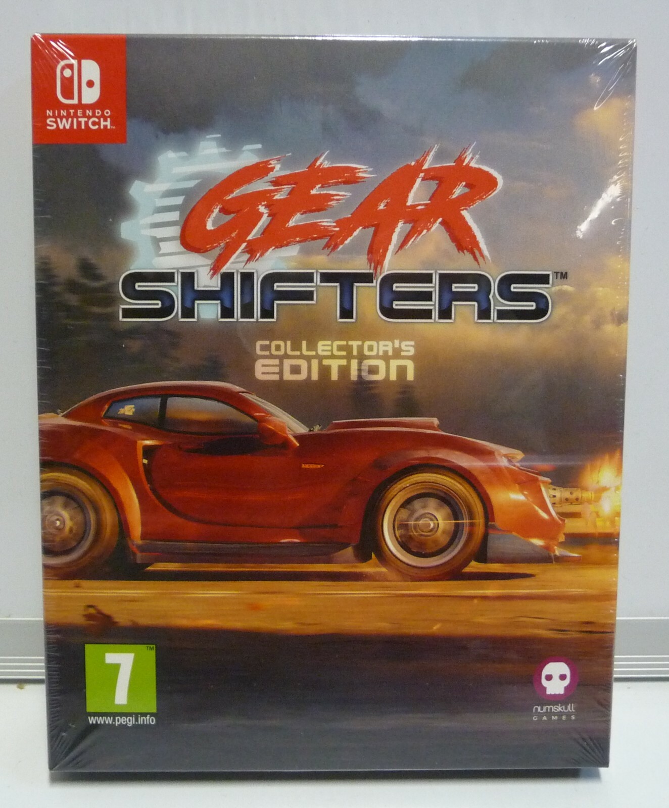 GEAR SHIFTERS COLLECTOR'S EDITION SWITCH NEW PAL FACTORY SEALED REGION FREE