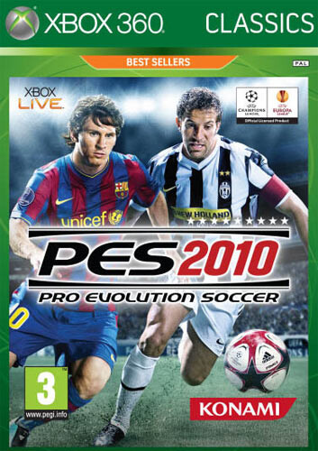 Xbox 360 Pro Evolution Soccer 2010 Classic UFFICIALE ITALIA