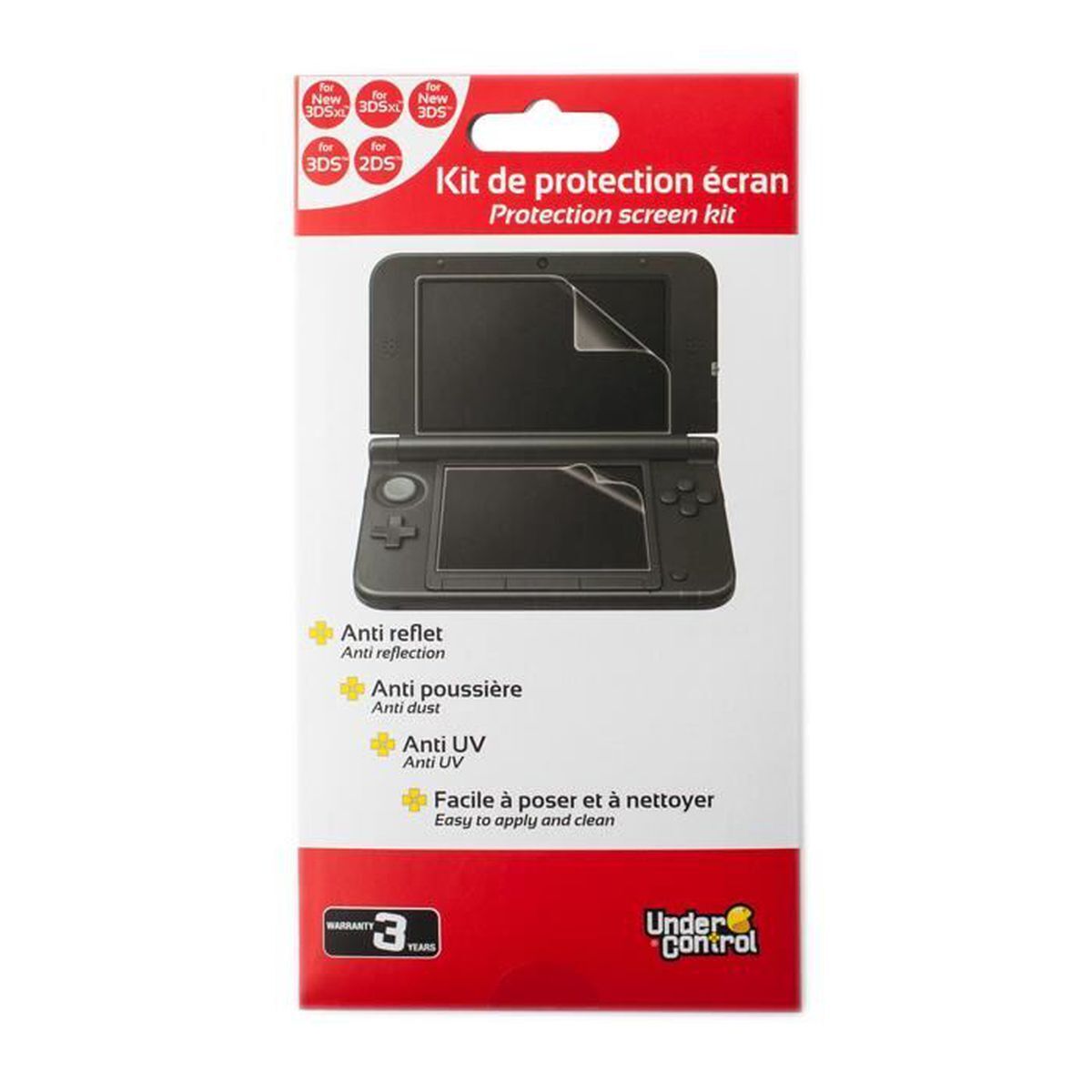 Anti Protezione Schermo Compatibile Nintendo Nuovo 3DS XL Pellicola