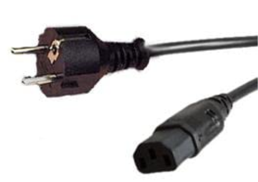 Xbox 360-Euro Power Cable For Xbox 360 Slim (Kettle Lead) Game NUOVO
