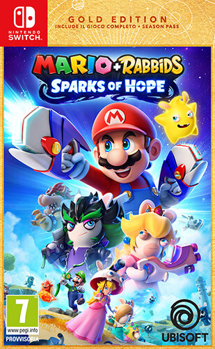 NINTENDO SWITCH Mario + Rabbids Sparks Of Hope Gold Edition UFFICIALE ITALIA