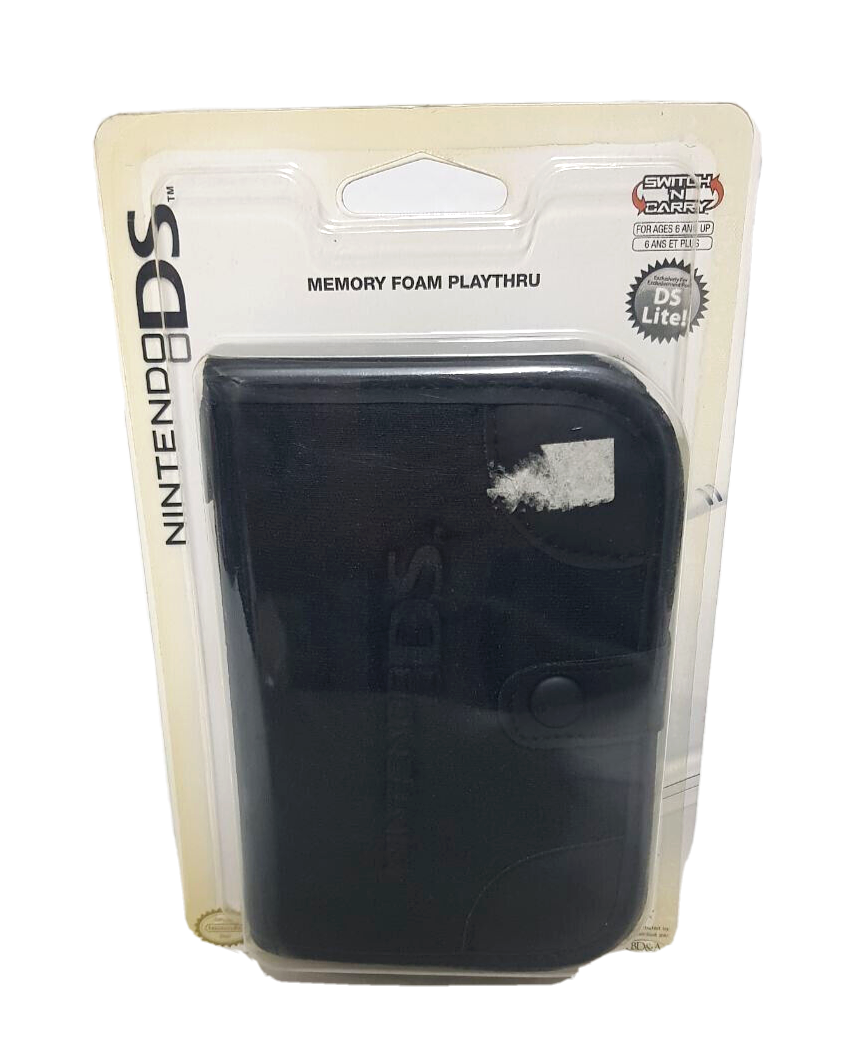 BORSA UFFICIALE NINTENDO MEMORY FOAM PLAYTHRU PER DS Lite - NUOVO