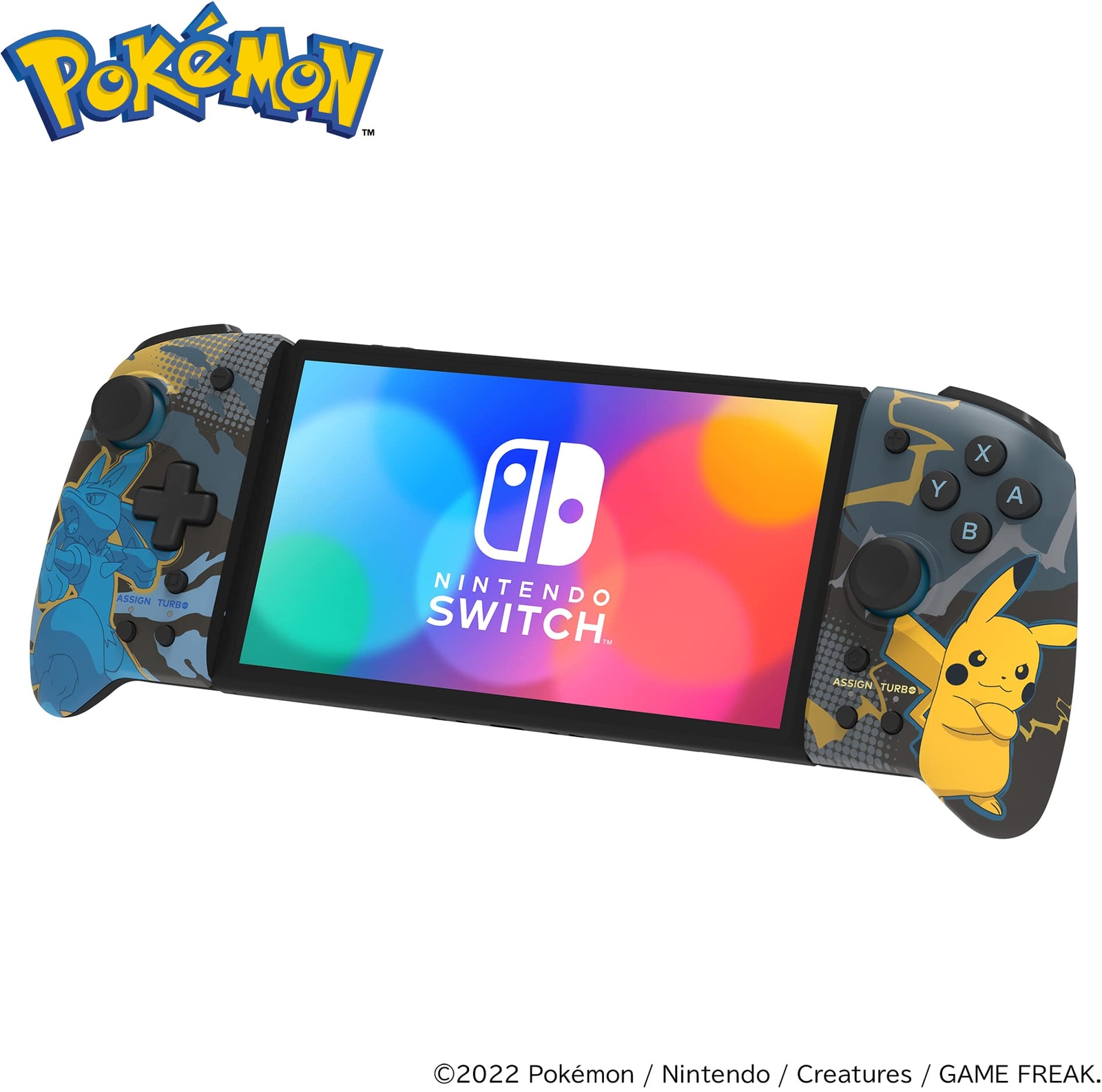 HORI Nintendo Switch Split Pad Pro (Pikachu & Lucario) - Ergon (Nintendo Switch)