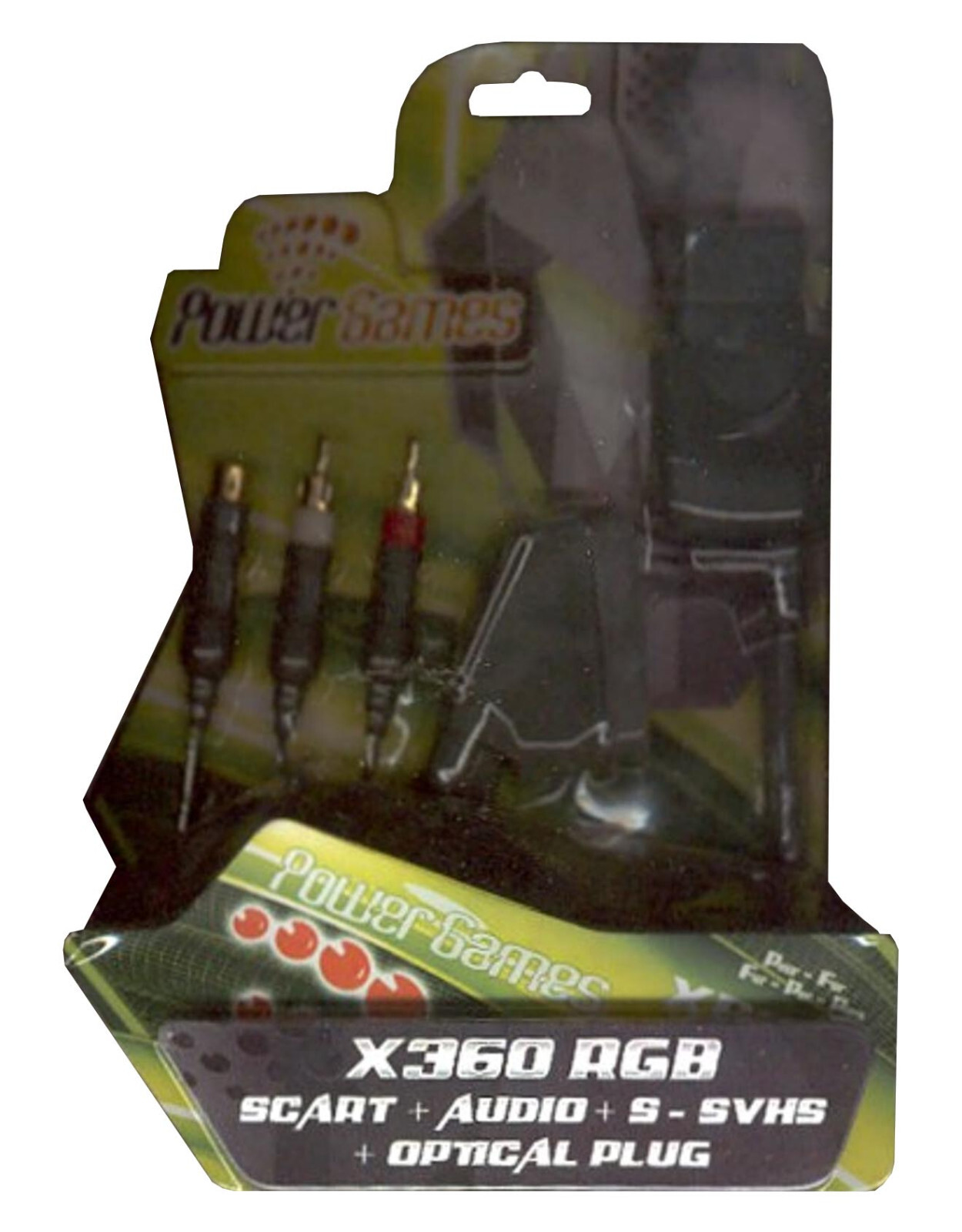 CAVO SCART/RGB+SVHS+AUDIO+OPTICAL POWER GAMES