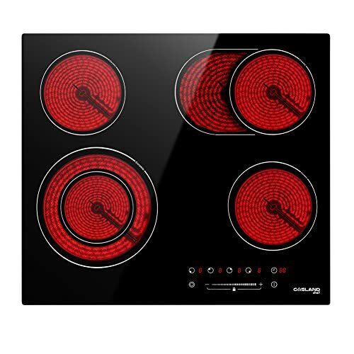 Gasland Chef CH604BF Piano Cottura Vetroceramica Elettrico 4 Zone 60cm, (r6J)