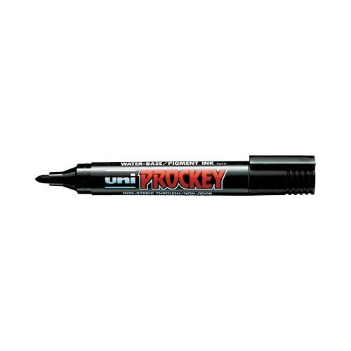 Marcatore Permanente Uni Prockey 122 Uni-Ball - Punta Tonda - 1,2-1,8 mm - M-122