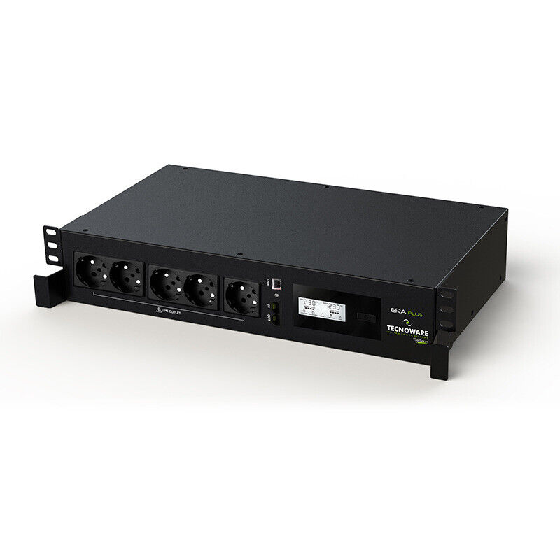 Tecnoware Era Plus 1200 UPS Rack Mount Line Interactive 1200VA/840W 5*Schuko