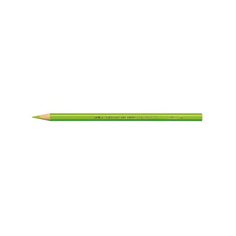 Pastello Supermina Monocolore FLUO VERDE 54 GIOTTO (12 Pz). Pastello esagonale