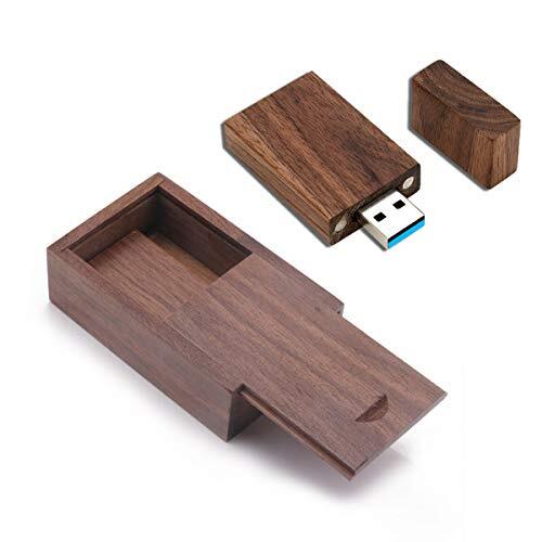 JBOS Chiavetta USB da 64 GB 3.0 in legno, chiavette USB da 64 GB in legno (m2g)