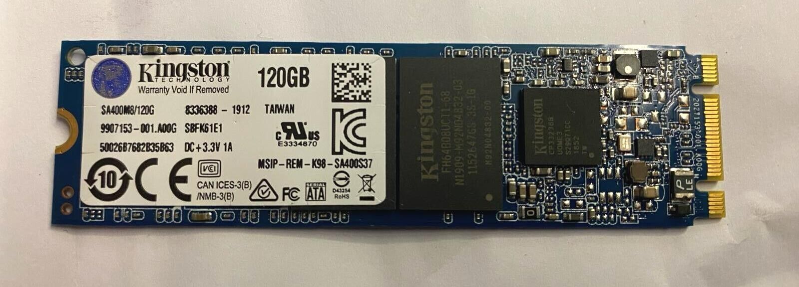 Kingston A400 120GB SATA SSD Solid State Drive M.2 2280 SA400M8