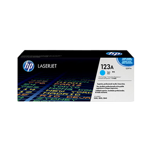 Cartuccia Toner Ciano HP Q3971A 123A Originale per ColorLaserJet 2550L / ColorLa