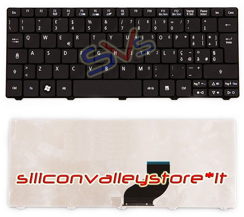 TASTIERA ITALIANA PER ACER ONE D260 D255 521 533