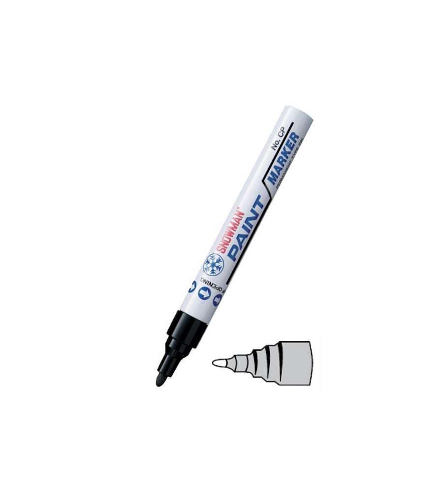 Pennarello Paint Marker Azzurro            Snowman