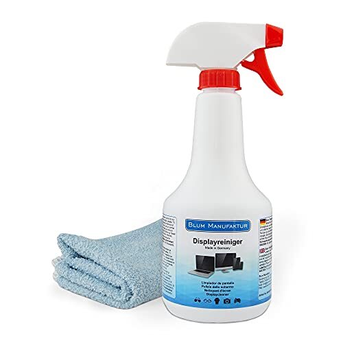 Blum Manufaktur - Detergente per display da 500 ml + panno in microfibra (b9N)