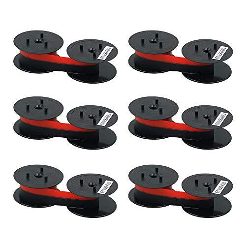 Printerfield GR.24 (6 Pack) Spool Calculator Ribbon/Typewriter Ribbon (X7q)