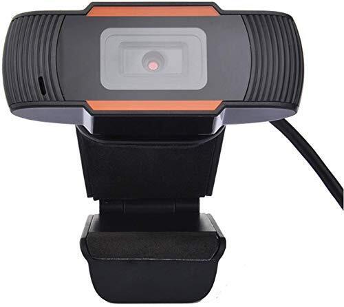 Tec-Digi Full HD USB Web Camera per Computer con Microfono Videochiamata, (V3f)