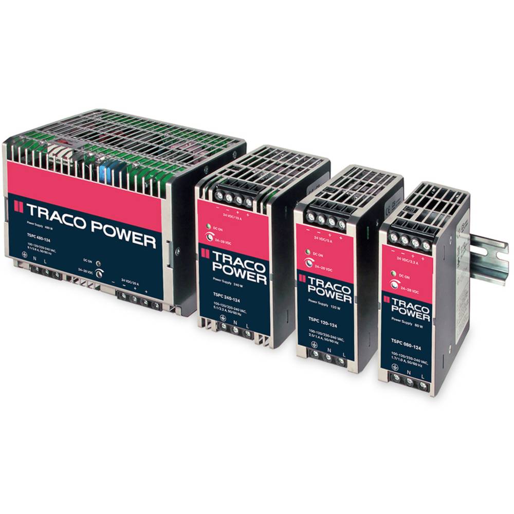 TracoPower TSPC 240-148 Alimentatore per guida DIN 5.0 A 240 W Num. uscite:1 x