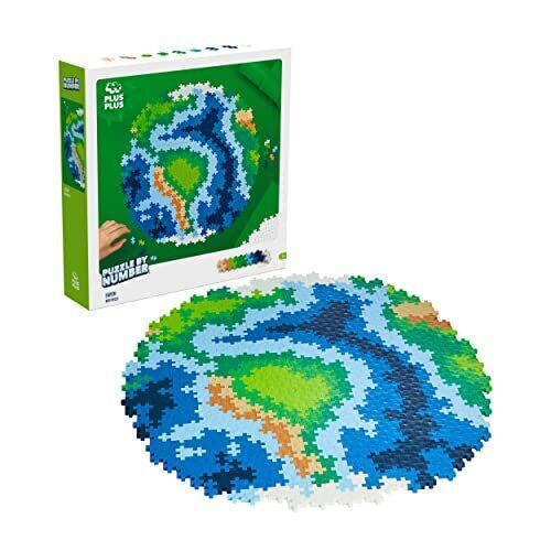 Plus-Plus Earth Block puzzle 800 pc(s) Globe (k1q)
