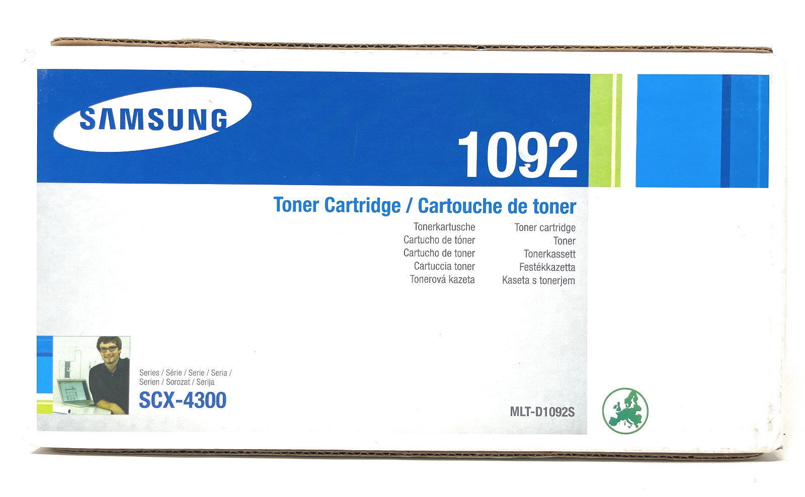 SAMSUNG MLT-D1092S 1092 TONER ORIGINALE NERO PER SCX-4300 [A BOX]