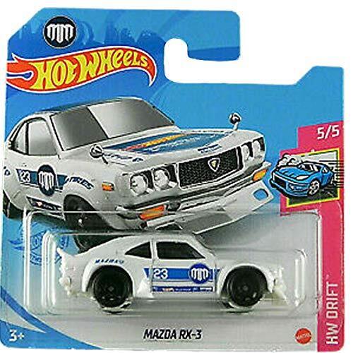 Hot wheels Mazda RX-3 HW Drift 5/5 2021 (137/250) Short Card (Q8L)