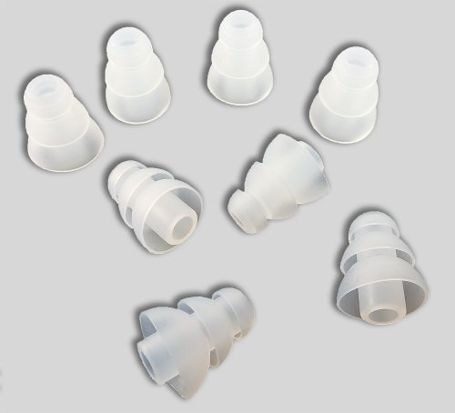 Xcessor Triple Flange Ricambio di Alta Qualita Auricolari Earbud/Earpad (p7H)