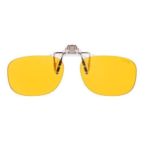 PRISMA BlueLightProtect Computer Glasses Clip-ON - 'Lite' - for Glasses (p7V)