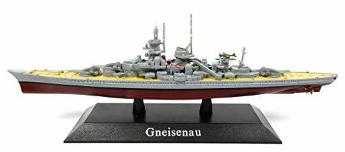DeAgostini Gneisenau 1930 Battleship 1/1250 WS5 (E2E)