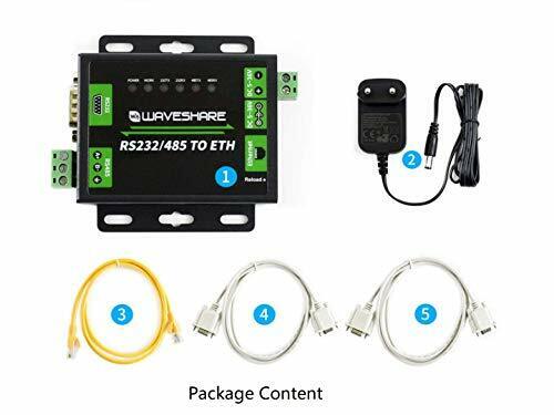 IBest Waveshare Industrial RS232/RS485 to Ethernet Converter Module with (Q1J)