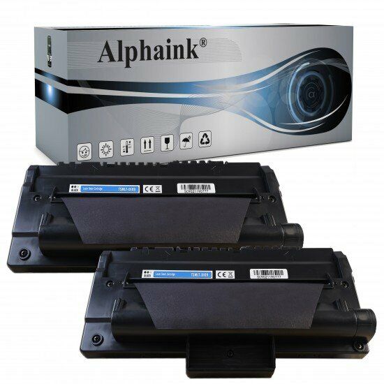 2 TONER PER STAMPANTE SAMSUNG MLT-D1092S SCX 4300 SCX4301K SCX4610 SCX4301