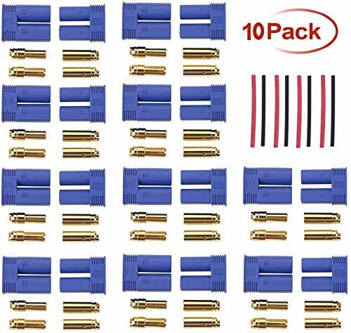 N/B EC5 Device connettore Spina Banana EC5 5mm Femmina Maschio +8pcs 10cm (V7f)