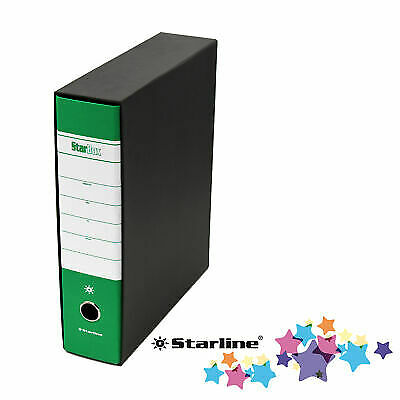 Registratore Starbox F.To Protocollo Dorso 8Cm Verde Starline/Sfuso