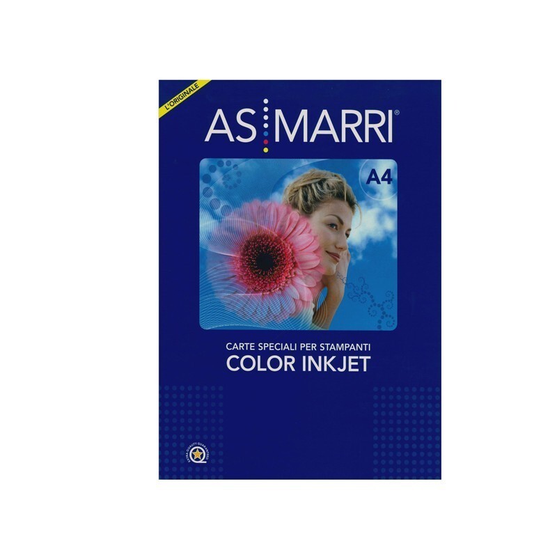 Carta a trasferimento termico inkjet per tessuti chiari A4 10Fg. 8200 AS MARRI