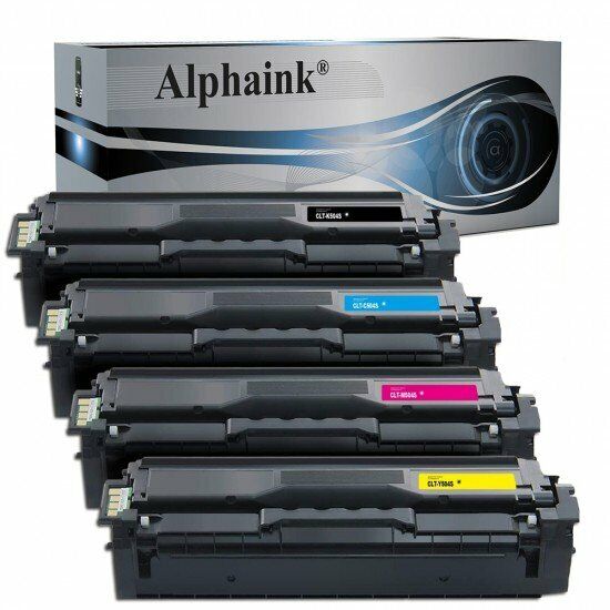 KIT 4 Toner compatibile 504S per Samsung CLP415 CLX-4195N CLX-4195 C1810 C1860