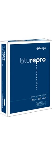 Burgo Risma Carta A4 5 Risme da 500 Fogli Blu REPRO BLU A4 8131