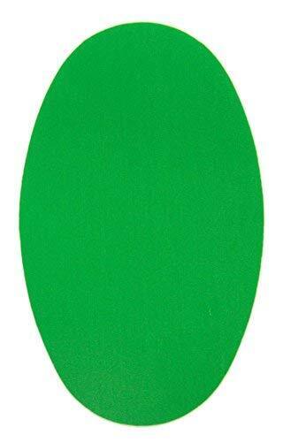 Haberdashery Online 6 Toppe Verde Smeraldo da Tavolo termoadesivi. (u3B)
