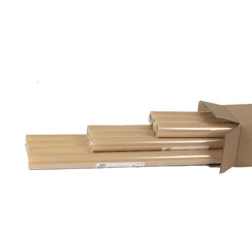 Clairefontaine 95771AMZC - un carton de 10 rouleaux de Kraft brun 60g- (K5M)