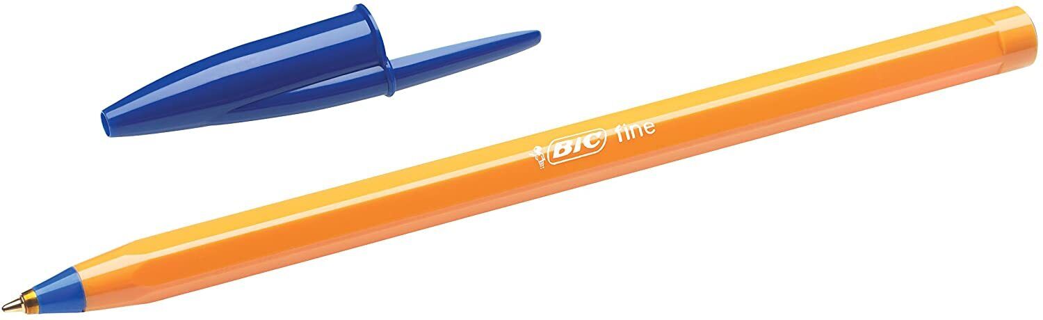 Bic Orange Orange Originale Fine Boligraph Boligraph - Punta rotonda di 0,8 mm -