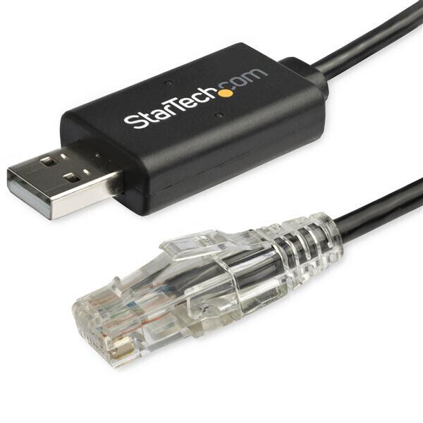 StarTech Cavo per Console Cisco USB USB a Rj45 da 1,8 M ICUSBROLLOVR
