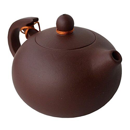 Teiera 8oz cinese Yixing Xishi teiera Zisha naturale argilla genuina (B6U)