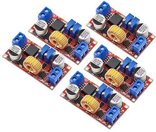 5pcs 5A Max XL4015 DC to DC CC CV Step-Down Lithium Battery Charger (C9C)