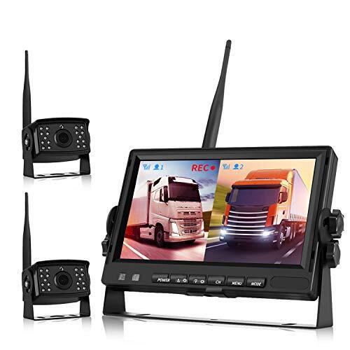 Kit Telecamera Retromarcia Wireless, Telecamera Auto Wireless ,Sistema di (I8p)