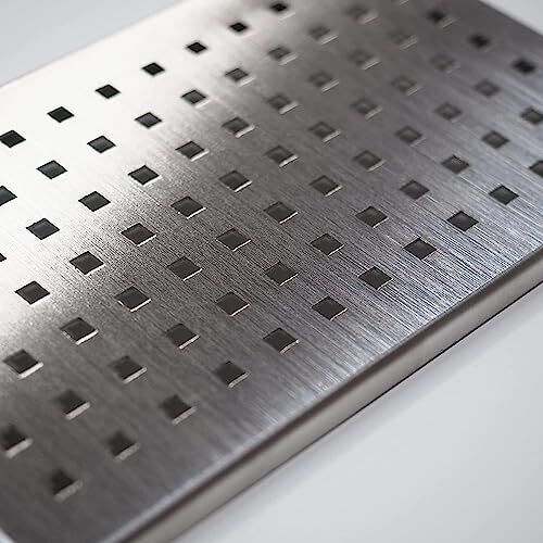 WITEN&NOCK Copertura in acciaio inox per piatto doccia SMC, griglia (o6Q)