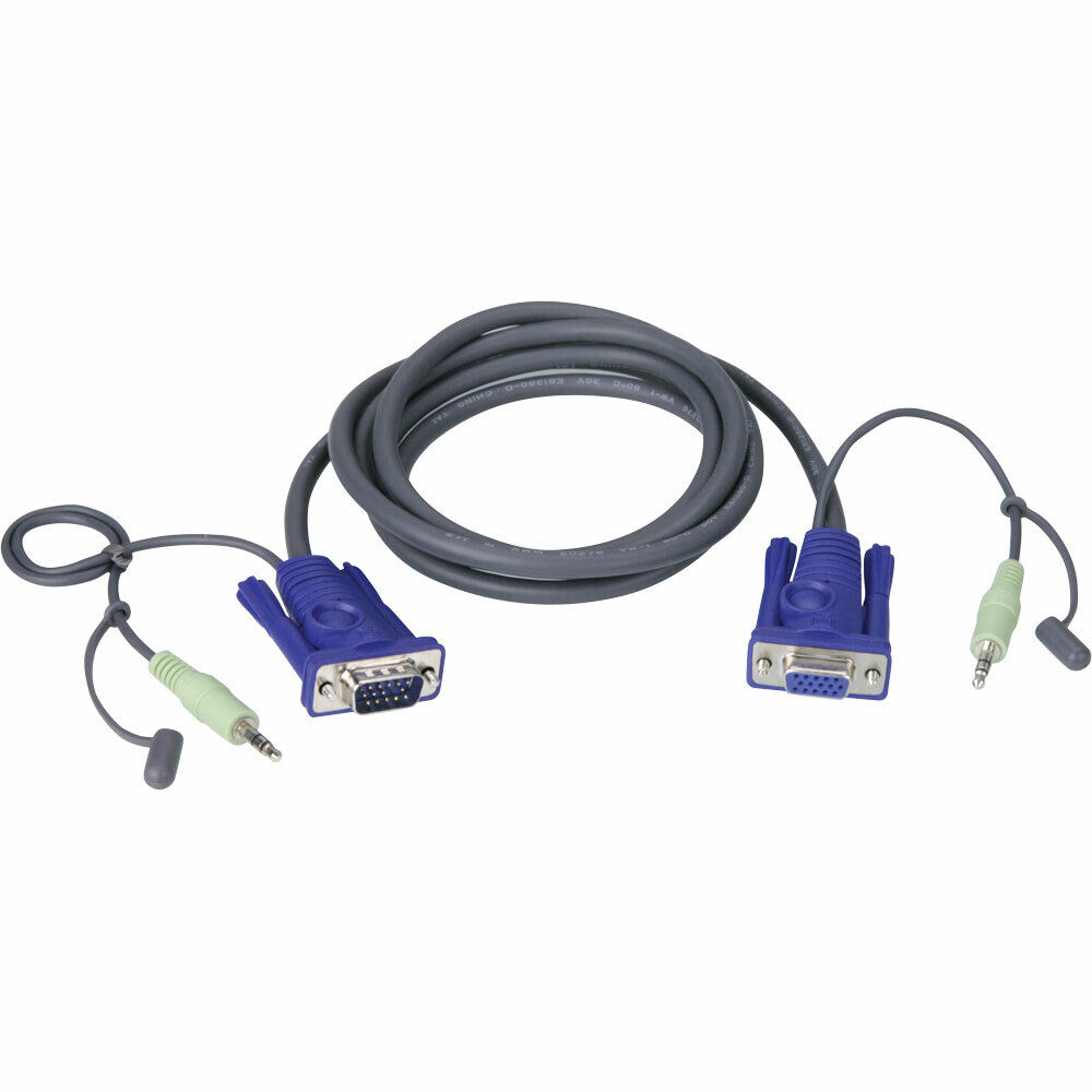 INL ATEN 2L-2402A Cavo VGA / Audio, 1,8m