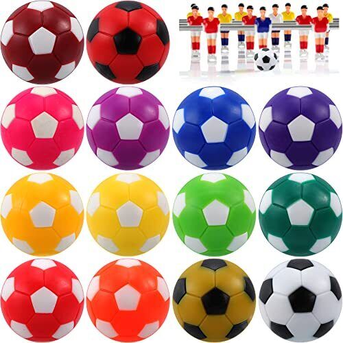 14 palline da calcio balilla da 36 mm, per calcio balilla, per adulti e (N1D)