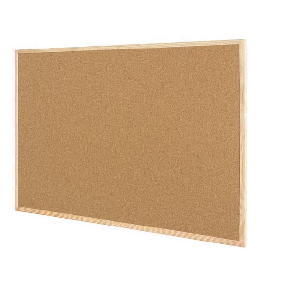 Lavagna in Sughero con Cornice in Legno Starline - 40x60 cm - MC030012010-STL