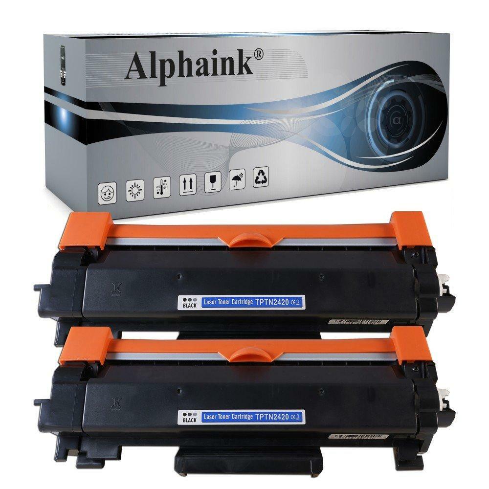 2 TONER TN-2420XL COMPATIBILI BROTHER DCP L2510D L2512D L2530DW L2537DW L2550DN