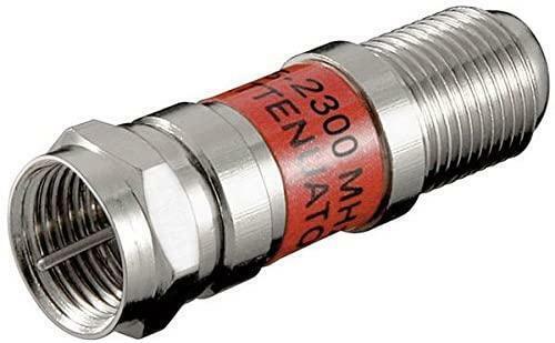 Goobay Attenuatore SAT 10dB F/F Maschio/Femmina